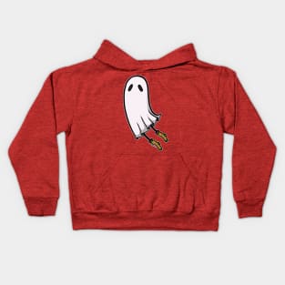 Christmas Socks Ghost Kids Hoodie